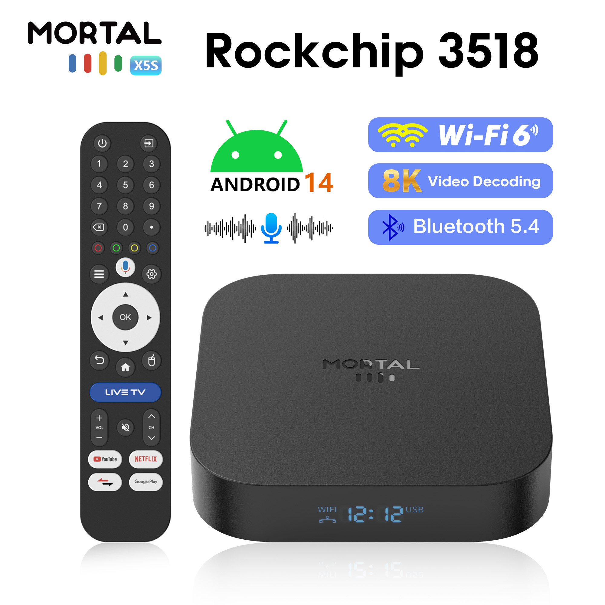 Radxa Rock 5B 16Gb - جهاز Global X5S الذكي بنظام Android